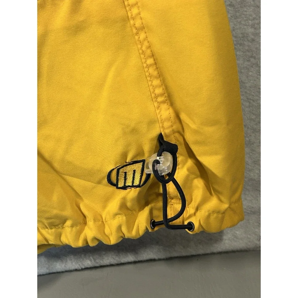 MacGear Cargo Pants 30x31 Yellow Wide Leg Baggy Skate Rave Y2K Pockets Galore